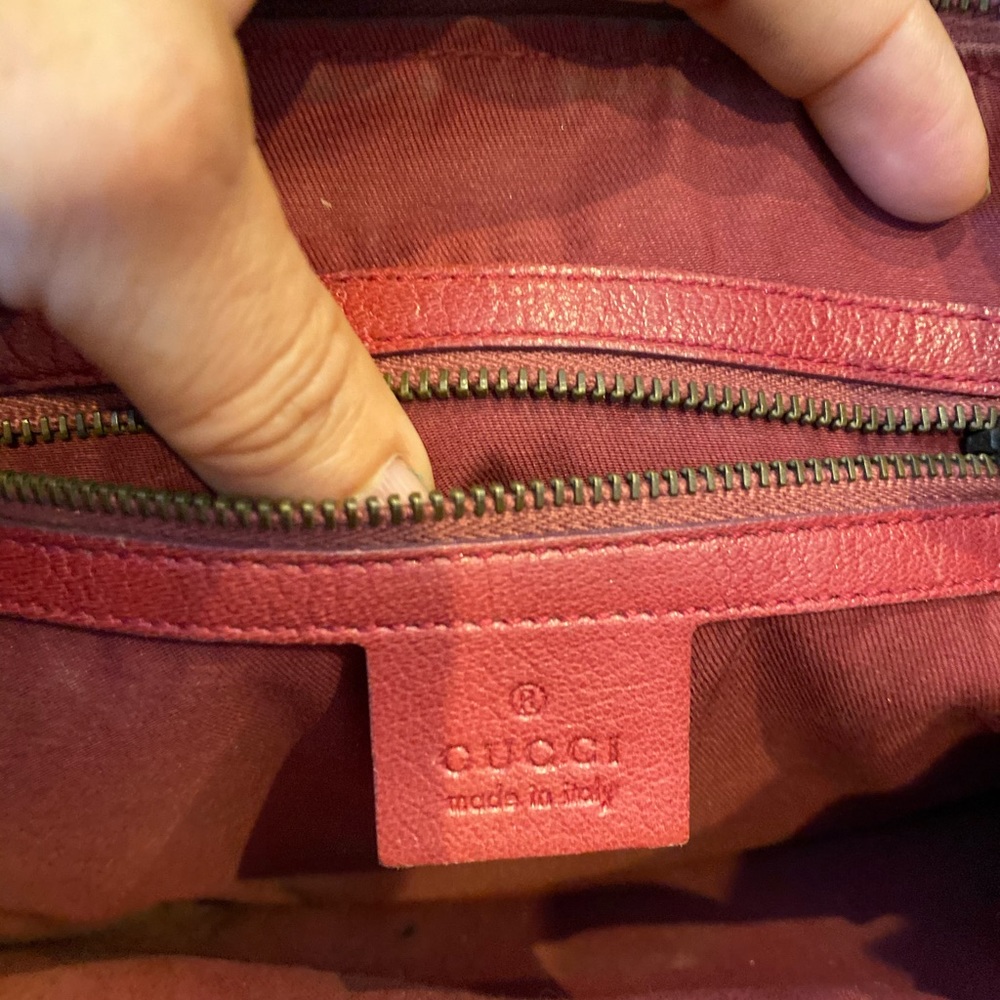 Gucci Pink Leather ‘Blondie’ Hobo Bag - Picture 4 of 10